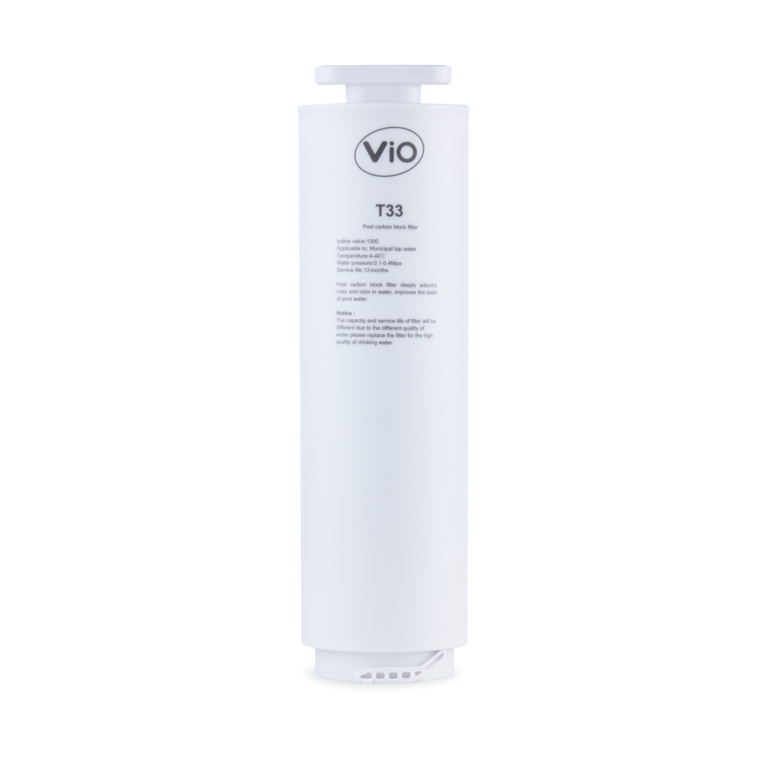 Post-carbon filter T33